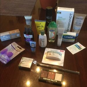NEW samples Skincare & Makeup products - 16 pieces